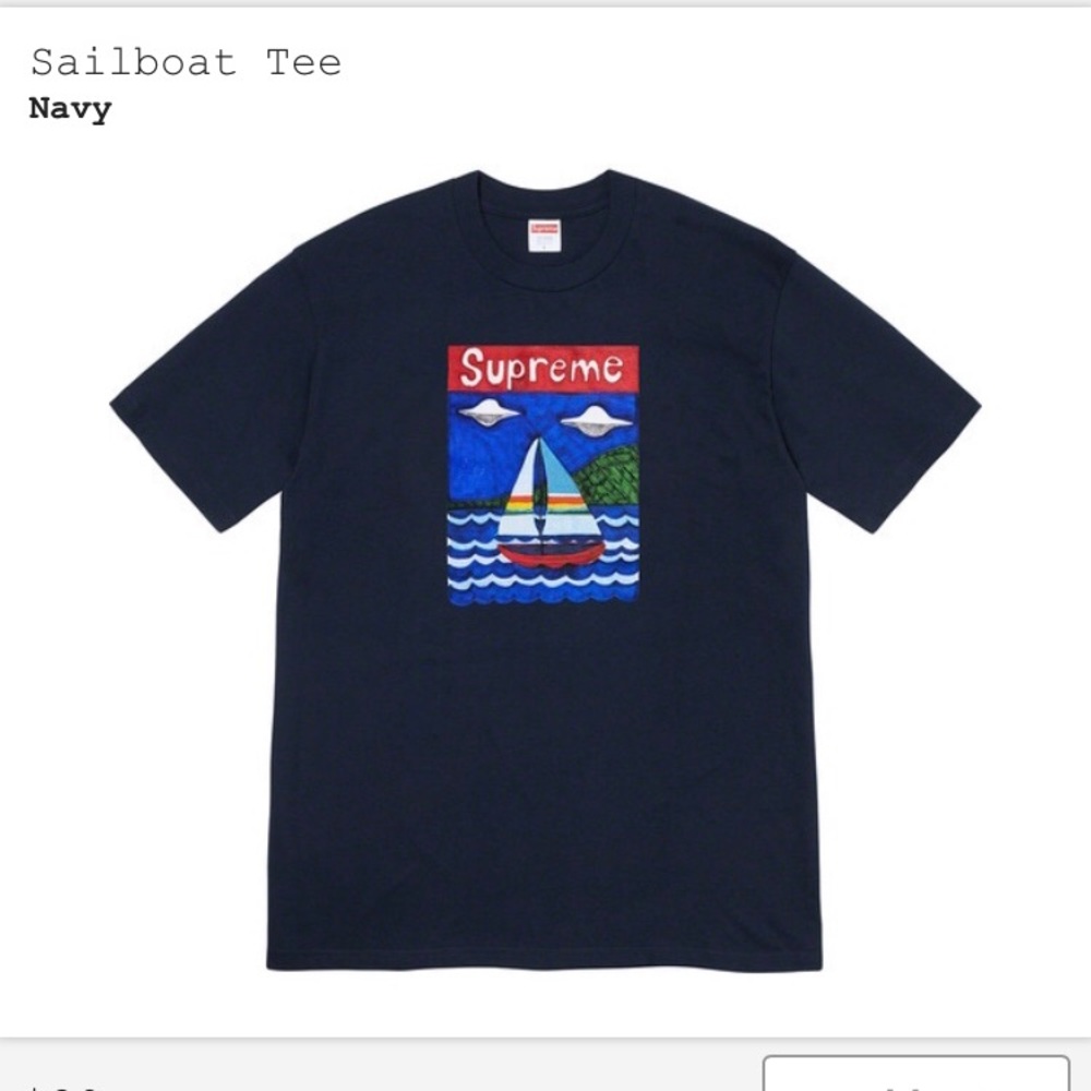 Supreme Sailboat T-Shirt
